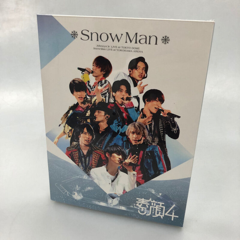 快速出貨-Snow Man DVD 素顏4 Snow Man盤3DVD 白色、全新| 露天