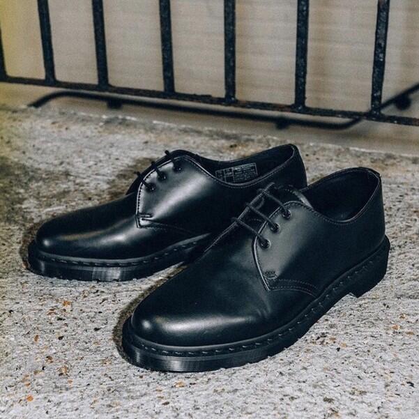 Dr.martens 1461 mono 3孔全黑款馬丁鞋馬丁靴馬汀鞋馬汀靴皮鞋真皮